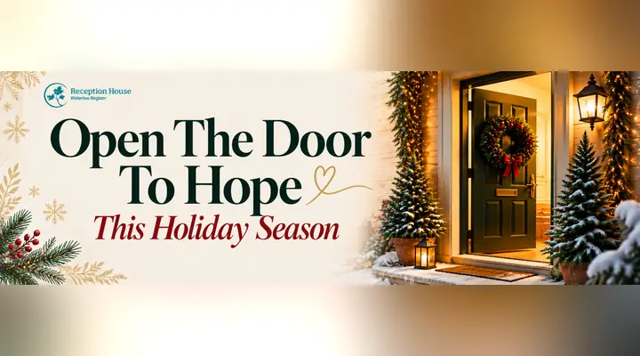 Open the door to hope this holiday season